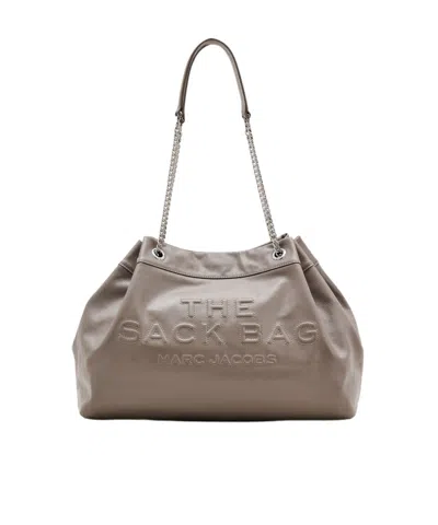 Marc Jacobs Grey The Large Chain Sack Bag