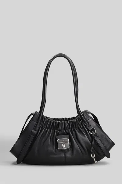 Marc Jacobs The Satchel Shoulder Bag In Black Leather