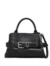 Marc Jacobs The Satchel Small Leather Handbag In Black