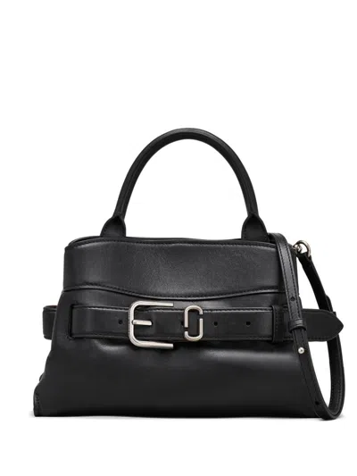 Marc Jacobs The Satchel Small Leather Handbag In Black