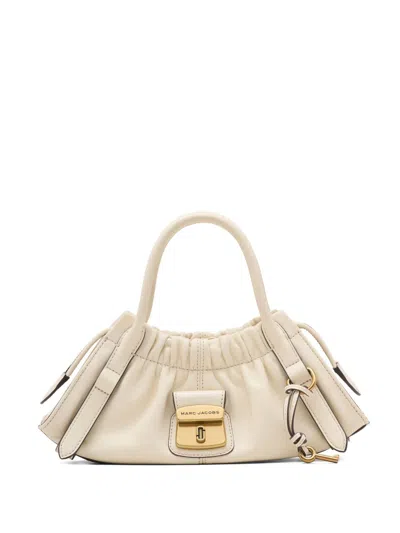 Marc Jacobs The Satchel Small Leather Handbag In Neutral