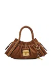 Marc Jacobs The Satchel Small Leather Shoulder Bag In Brown