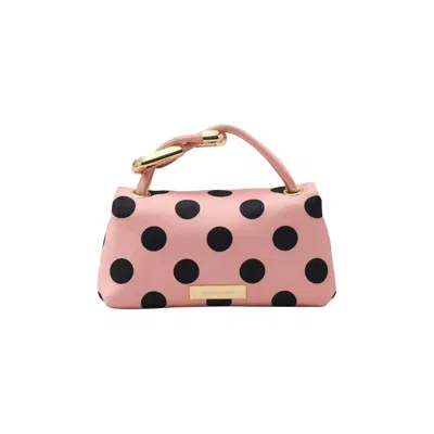 Pre-owned Marc Jacobs The Satin Dots Micro Dual Bag 'peach Multicolor' | Multi-color | Women's Size Onesize