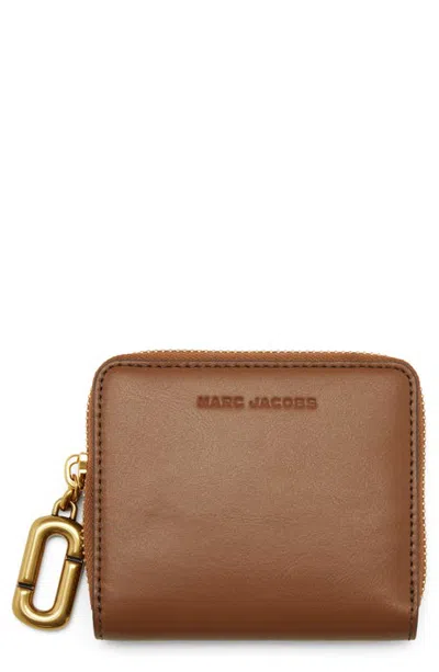 Marc Jacobs The Scene Slim Compact Wallet In Glazed Ginger