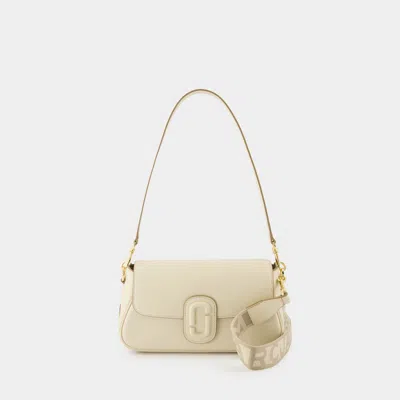 MARC JACOBS THE SHOULDER BAG - MARC JACOBS - CUIR - BLANC