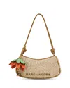 Marc Jacobs The Shoulder Bag In Raffia In Brown