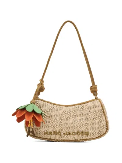 Marc Jacobs The Shoulder Bag Rafia Bag In Neutral