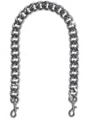 Marc Jacobs The Shoulder Chain Strap In Silver