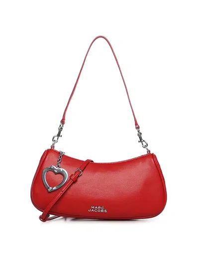 Marc Jacobs The Shoulder Leather Bag In Red