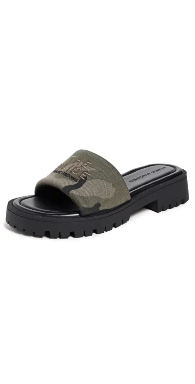 Marc Jacobs The Slides Camo Multi