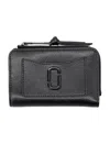 Marc Jacobs Black Leather Utility Snapshot Dtm Slim Wallet