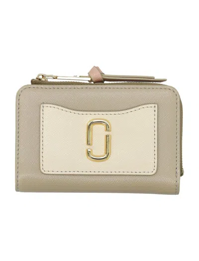 Marc Jacobs The Slim Bifold In Khaki Multi