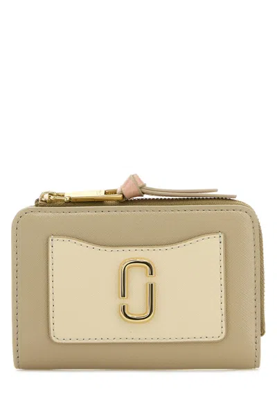 Marc Jacobs The Slim Bifold-tu Nd  Female In Green