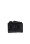 Marc Jacobs Black Leather Mini The Utility Snapshot Dtm Wallet In Black