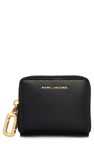 Marc Jacobs The Slim Compact Wallet In Black