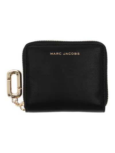 Marc Jacobs The Slim Compact Wallet In Black