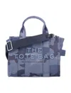 Marc Jacobs Medium Tote Bag Camouflage In Blue Multi Camou