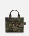 Marc Jacobs The Camo Jacquard Small Tote Bag In Green