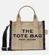 Marc Jacobs Women Beige Canvas The Tote Shopping Bag In Neutrals