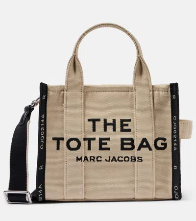 Marc Jacobs Women's Beige Canvas The Tote Shopping Bag In Neutrals