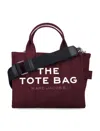 Marc Jacobs The Small Canvas Tote Bag In Burgundy