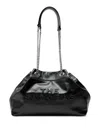 Marc Jacobs The Small Chain Sack Shoulder Bag In Black