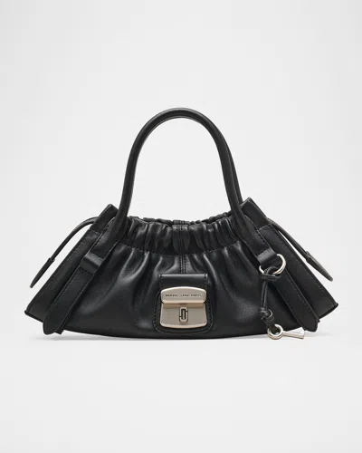 Marc Jacobs The Small Christina Leather Satchel Bag In Black