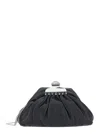 Marc Jacobs The Small Claw Clip Clutch In Black