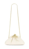 Marc Jacobs The Small Claw Clip Clutch In White