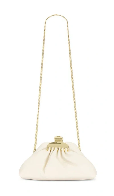 Marc Jacobs The Small Claw Clip Clutch In White