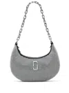 Marc Jacobs The Small Curve Leather Shoulder Bag In 991 Crystals