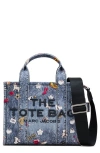 Marc Jacobs Denim Trompe Loeil Trinket Small Tote