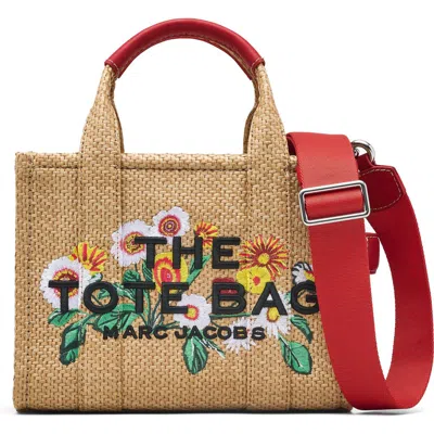 Marc Jacobs The Small Faux Raffia Tote In Natural