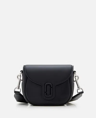 Marc Jacobs The Small Leather Saddle Bag In Black