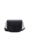 Marc Jacobs The Woven J Marc Small Saddle Bag In Black