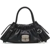 Marc Jacobs The Small Christina Leather Satchel Bag In Black