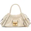 Marc Jacobs The Small Christina Leather Satchel Bag In White