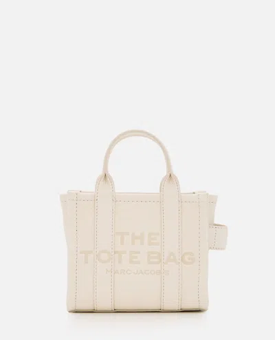 Marc Jacobs The Small Leather Tote Bag In Beige