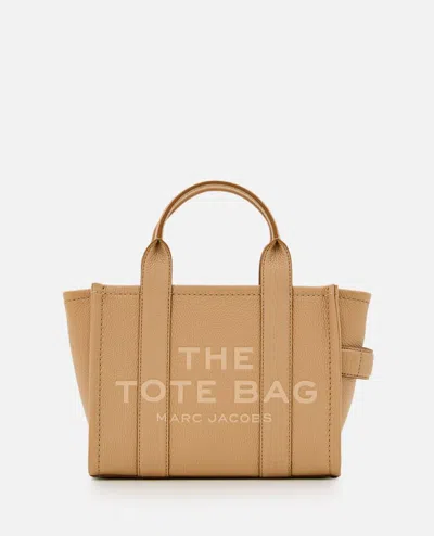 Marc Jacobs The Small Leather Tote Bag In Beige