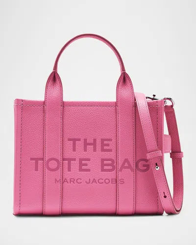 Marc Jacobs The Small Leather Tote Bag In Bow Pink
