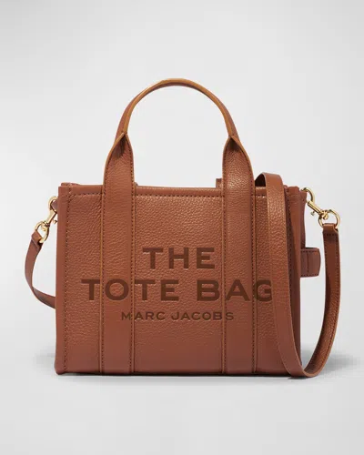 Marc Jacobs The Small Leather Tote Bag In Brown