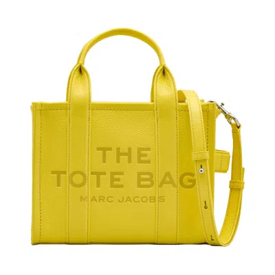 Pre-owned Marc Jacobs The Small Leather Tote Bag 'daisy Yellow' | Women's Size Onesize