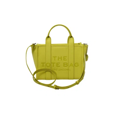 Pre-owned Marc Jacobs The Small Leather Tote Bag 'limoncello' | Yellow | Women's Size Onesize