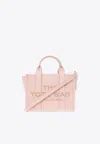 Marc Jacobs The Leather Large Top Handle Bag In Pink