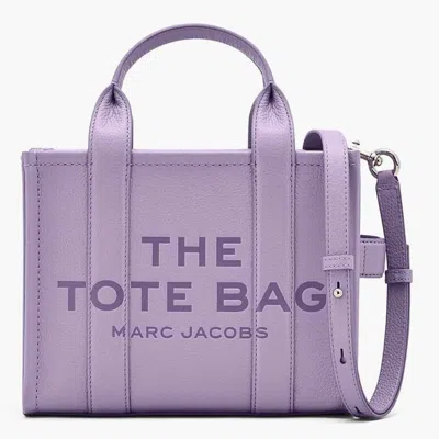 Marc Jacobs The Small Leather Tote Bag In Purple