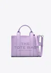 Marc Jacobs The Leather Small Tote Bag Wisteria In Purple