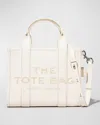 Marc Jacobs The Small Leather Tote Bag In Neutral