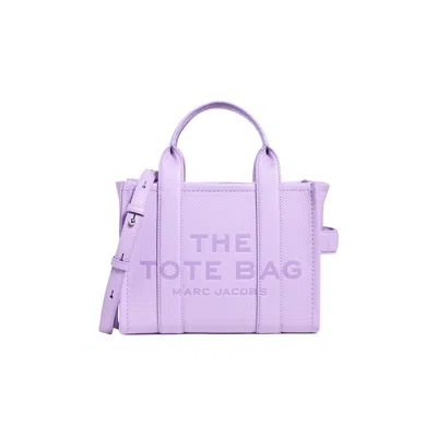 Pre-owned Marc Jacobs The Small Leather Tote Bag 'wisteria' | Purple | Women's Size Onesize