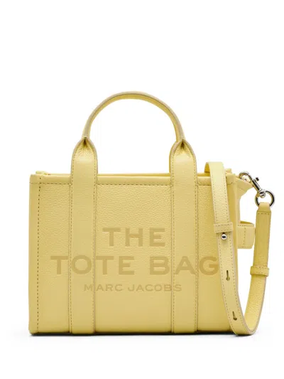 Marc Jacobs The Small Leather Tote Bag In Yellow