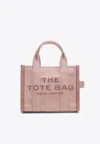 Marc Jacobs The Small Logo Jacquard Tote Bag In Pink